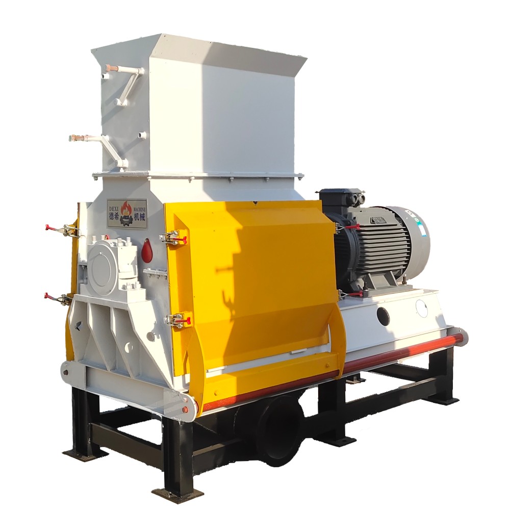 DEXI Hammer Mill Wood Waste Biomass Crusher 1-12 ton Per Hour For 3-5mm Powder Making Sawdust DEXI GXP Series Hammer Mill