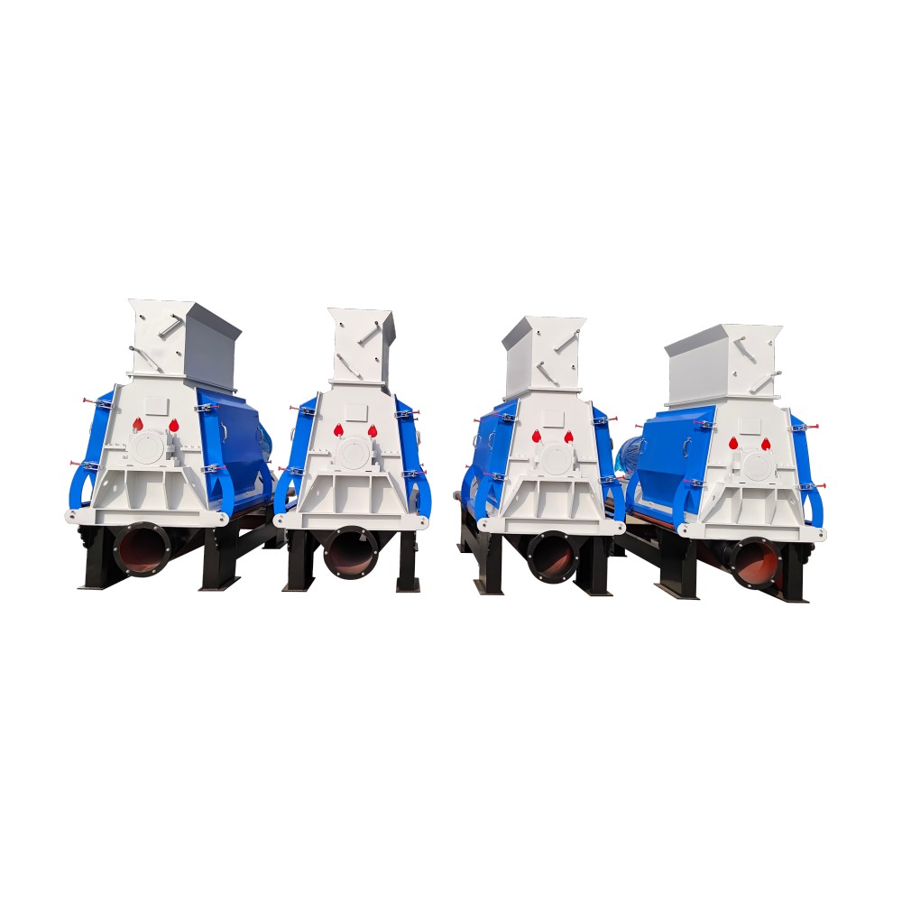 DEXI Hammer Mill Wood Waste Biomass Crusher 1-12 ton Per Hour For 3-5mm Powder Making Sawdust DEXI GXP Series Hammer Mill