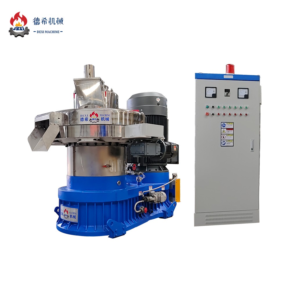 XGJ560P 132kw 2ton/Hour Vertical Ring Die En+ Biomass Fuel Wood Pellet Machine