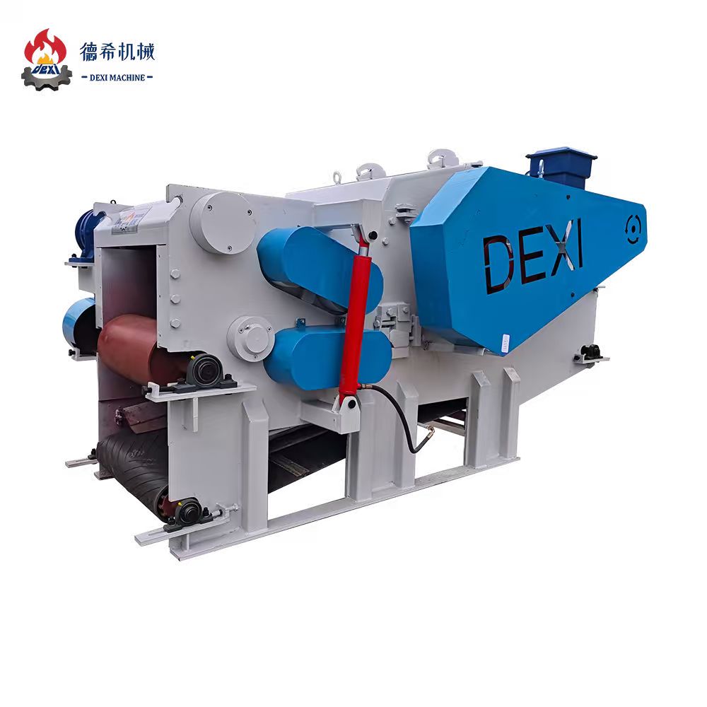 GX218 DEXI Brand Drum Wood Chipper 8-15 T/H With CE/SGS Certificate Wood Chipper For Crushing Wood Chips