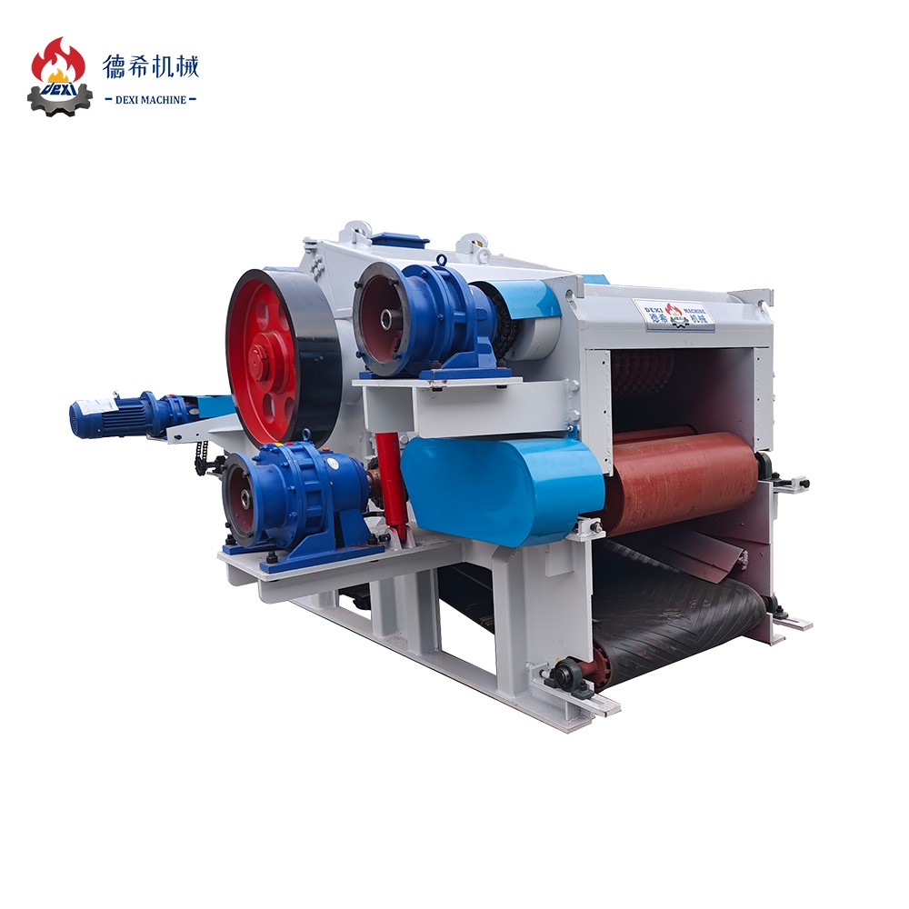 GX218 DEXI Brand Drum Wood Chipper 8-15 T/H With CE/SGS Certificate Wood Chipper For Crushing Wood Chips