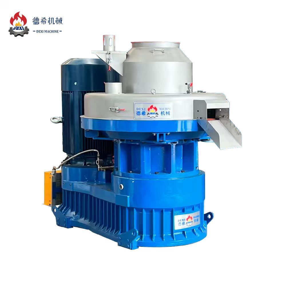 DEXI XGJ700P-185KW Pellet Machine With 2.2-2.8T/h Capacity for Biomass Fuel Pellet Making.