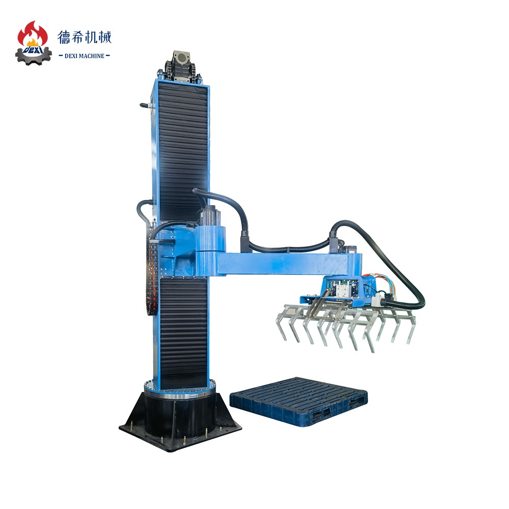 DEXI 25kg Feed and Pellet Box Bag Line Palletizing Robot Automatic Intelligent Automatic Column Palletizer