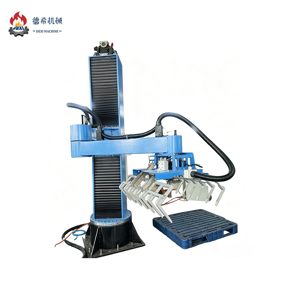 DEXI 25kg Feed and Pellet Box Bag Line Palletizing Robot Automatic Intelligent Automatic Column Palletizer