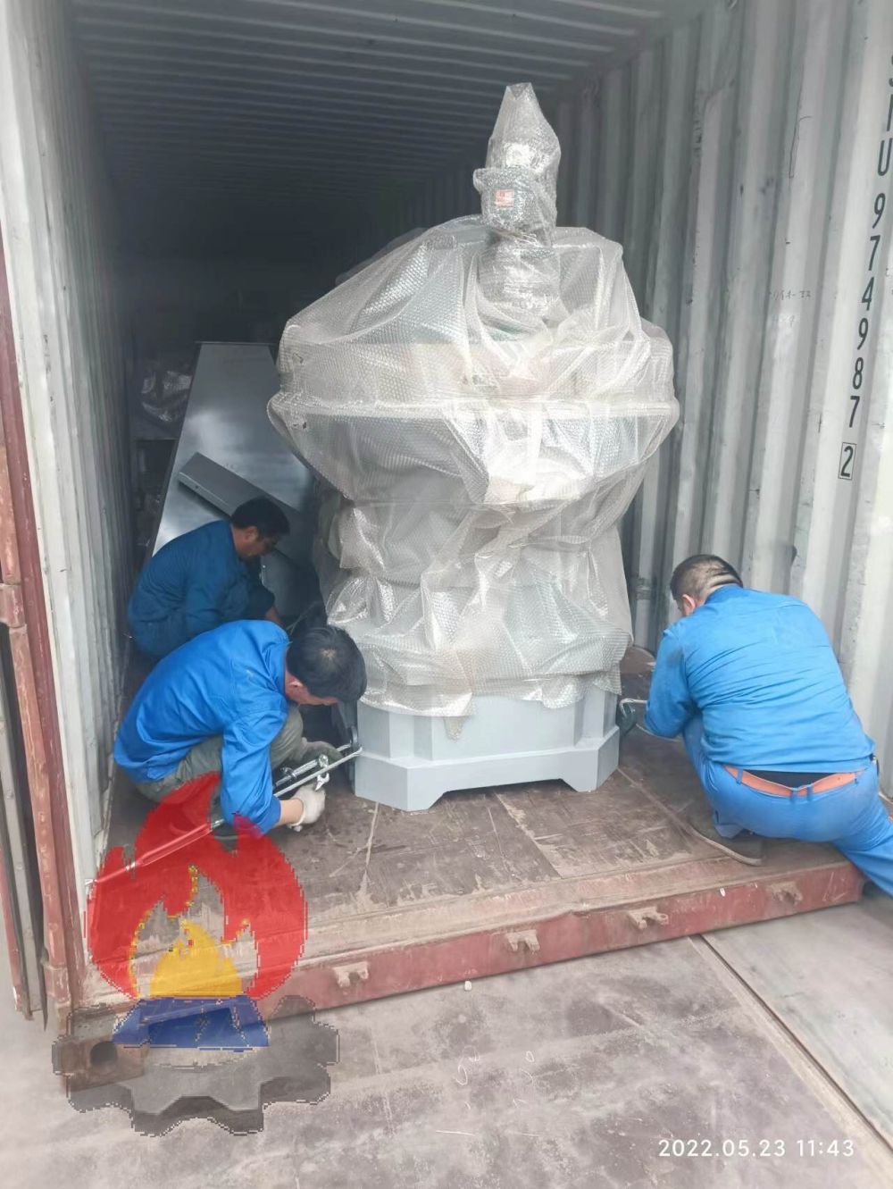 Delivery 2Ton/hour wood pellet line to our India customer