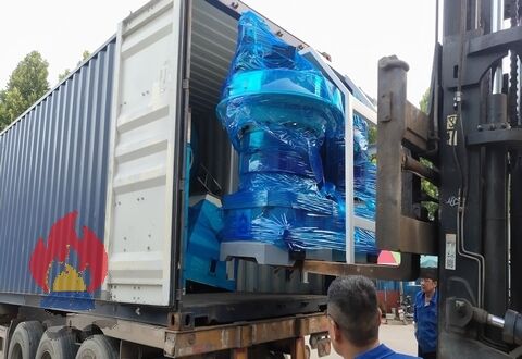 Loading 2 Ton/h pellet line for Bulgaria customer