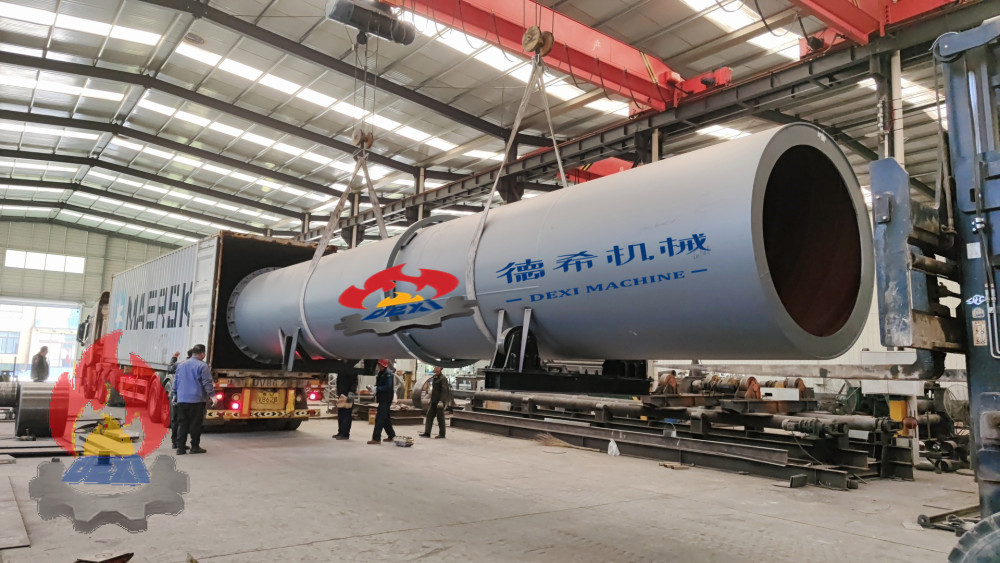 Deliver 1.8*24M Drum Rotary Dryer to Indonesia Customer