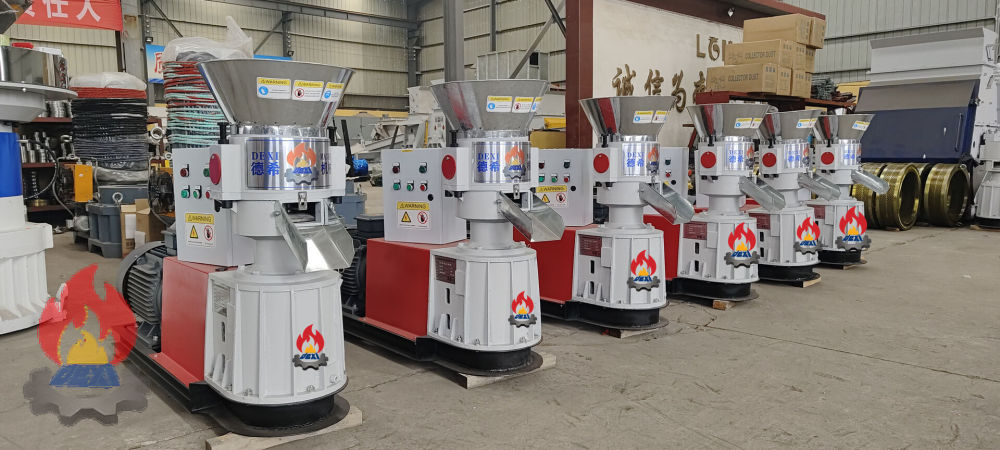 Deliver 6 sets of SKJ2-250A Pellet Machine to Romania Agent