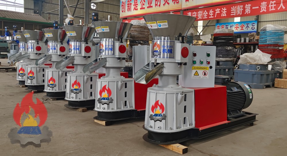 Deliver 6 sets of SKJ2-250A Feed Pellet Machine to Romania
