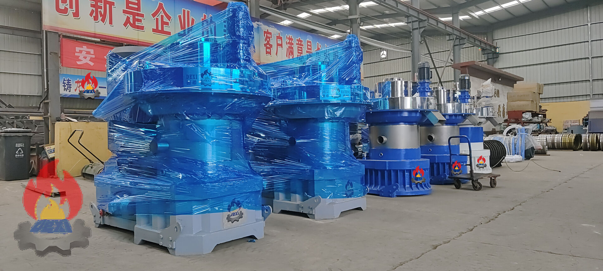 Deliver 3-4T/H Wood Pellet Production Line to India 