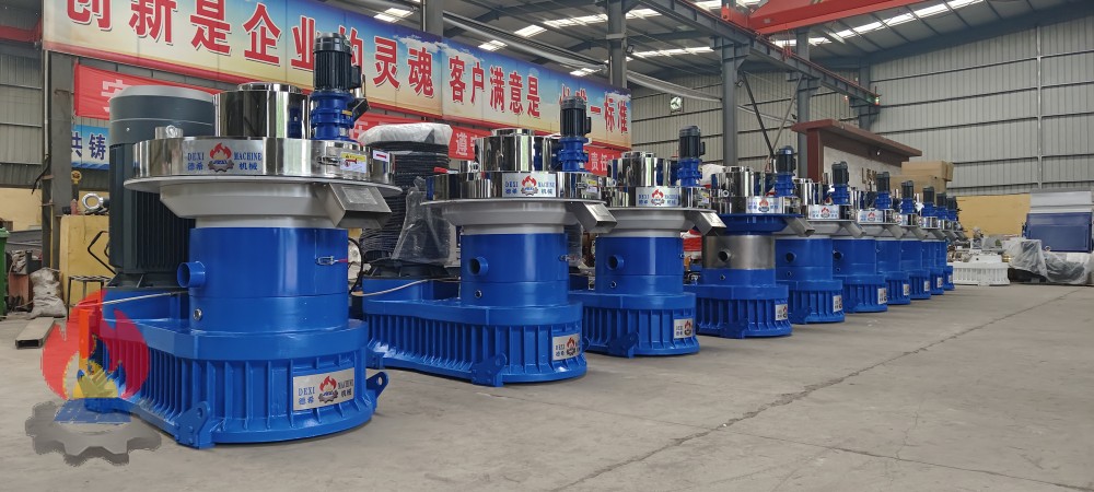 Deliver 10 sets of XGJ560P wood pellet machine to domestic customer