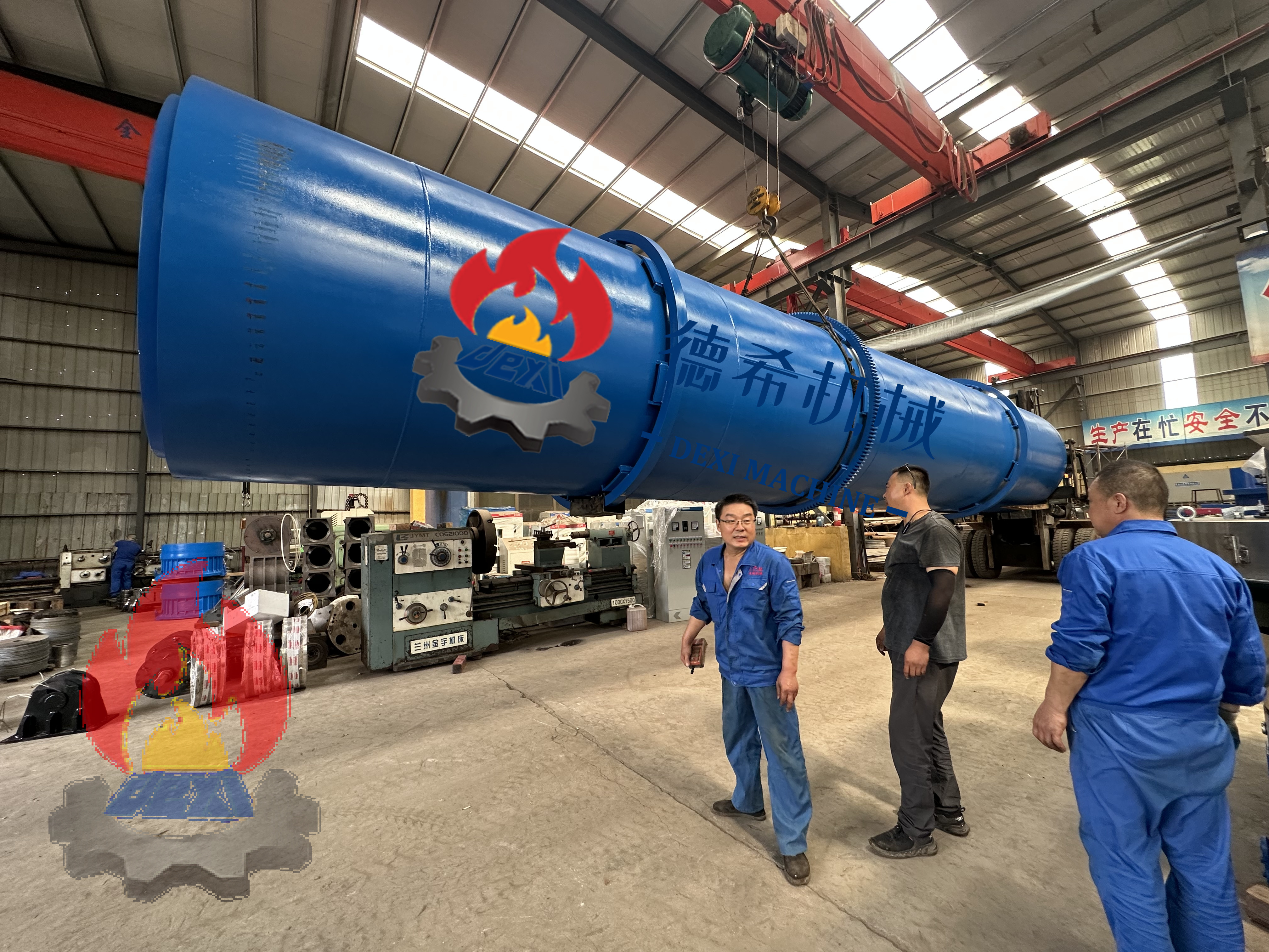 Deliver Drum Rotary Dryer to Poland