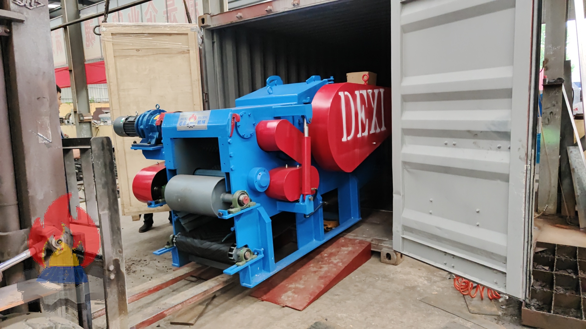 Deliver 2T/H Pellet Line to Germany 