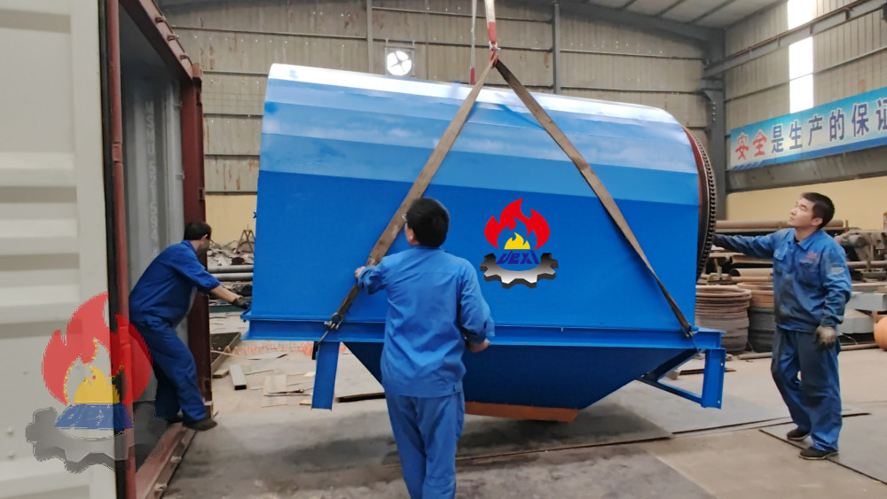 Deliver complete pellet production line to Europe