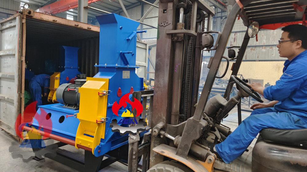 Deliver XGJ560 Pellet Machine and two sets of hammer mill to Europe