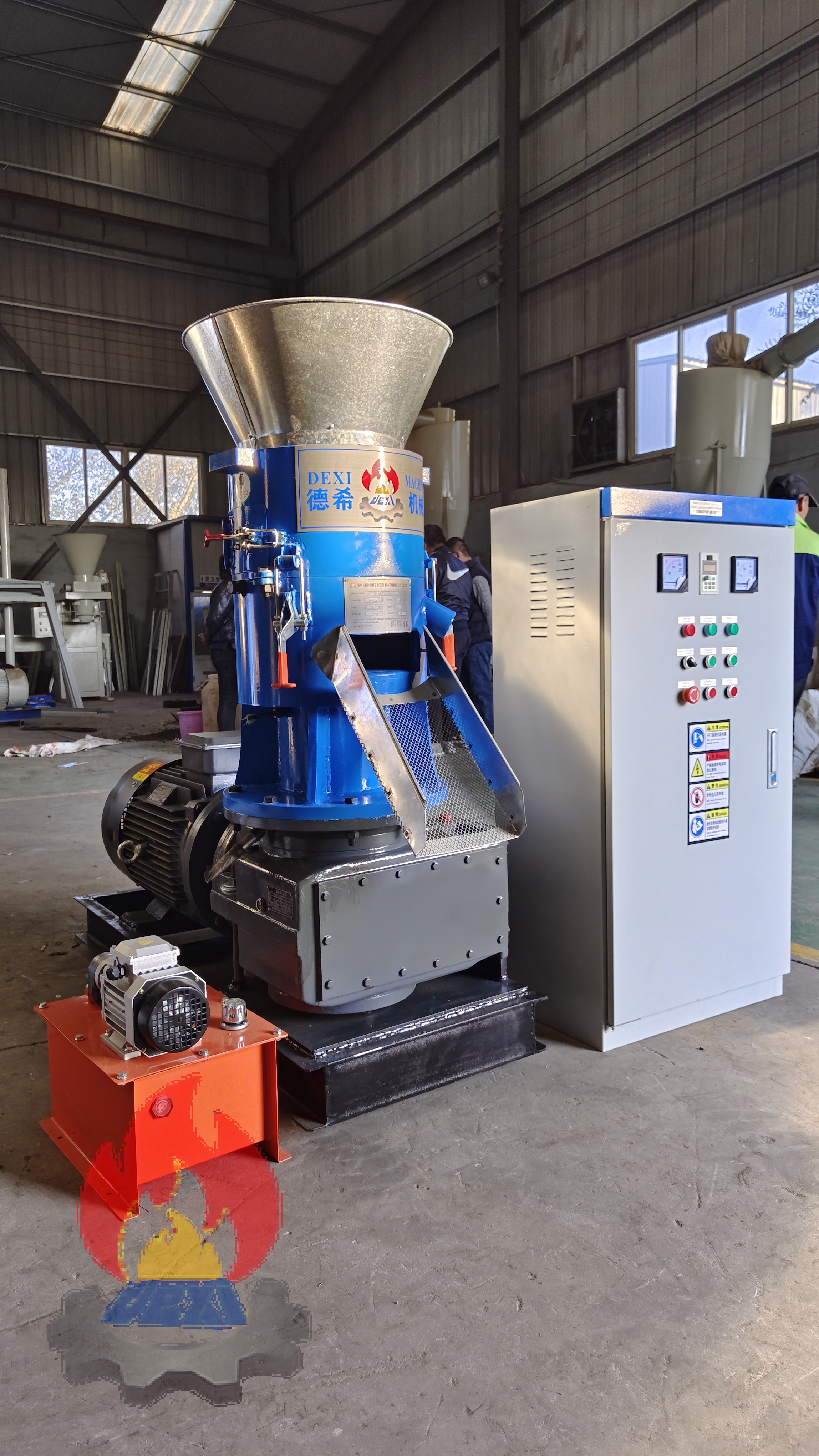 Deliver SKJ2-350B Pellet Machine to Benin