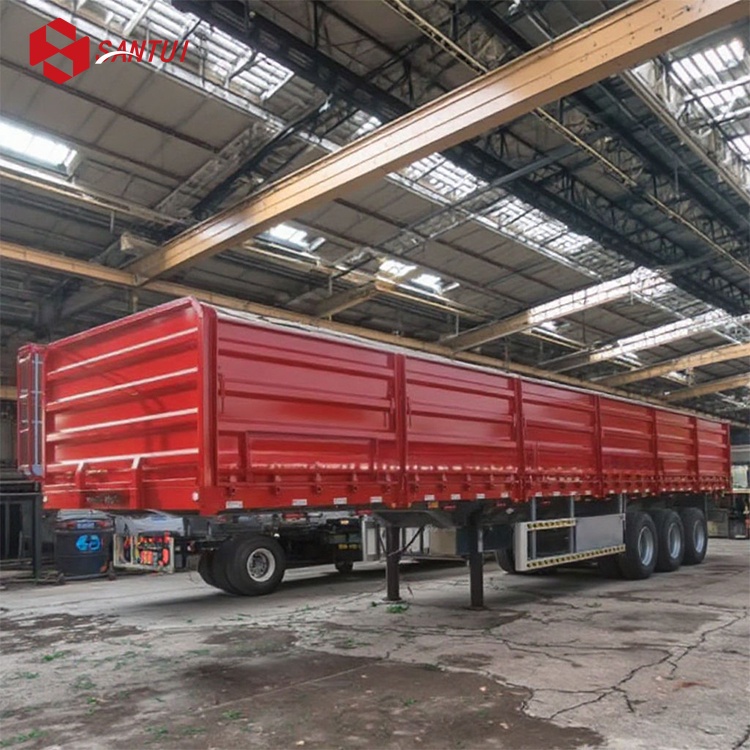 Panel side wall semi-trailer / New / Refurbished Flatbed Semi-Trailers Panel side wall semi-trailer / New / Refurbished Flatbed Semi-Trailers