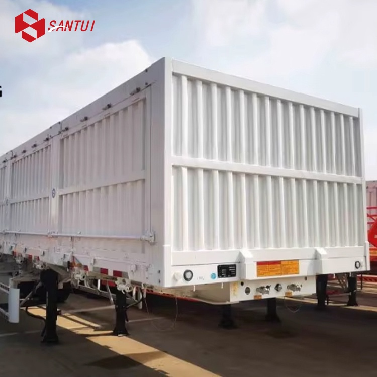 2 Axle / 3 Axle / 4 Axle Fence Plate Semi Trailer Transport Cement Panel Semi Trailer