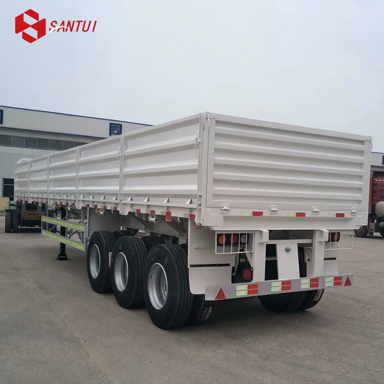 2 Axle / 3 Axle / 4 Axle Fence Plate Semi Trailer Transport Cement Panel Semi Trailer