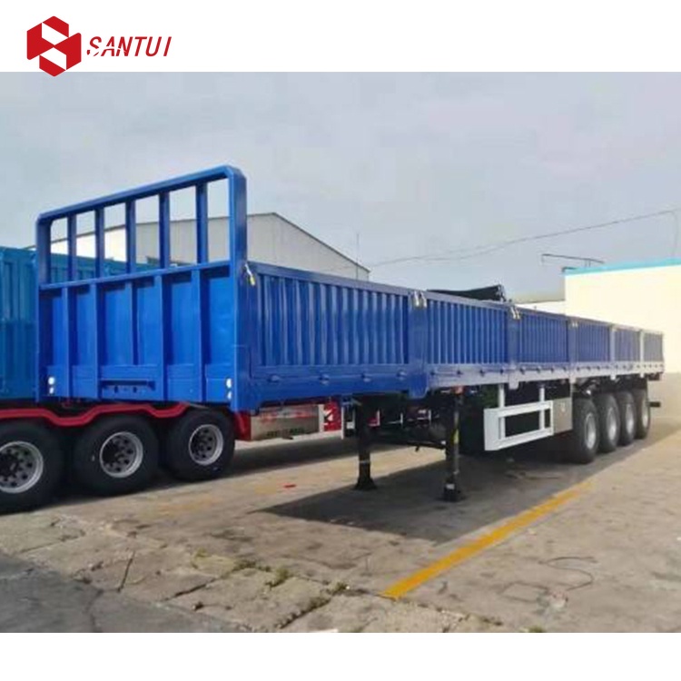 Removable side-wall flatbed semi-trailer / Flatbed Semi-Trailer