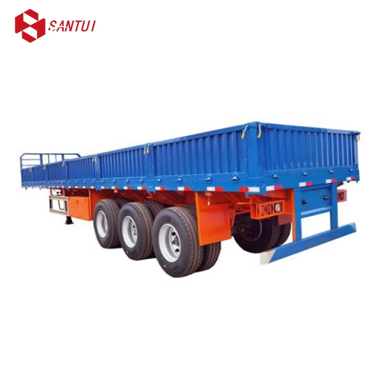 Removable side-wall flatbed semi-trailer / Flatbed Semi-Trailer