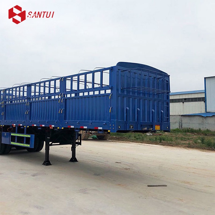 New / Refurbished Fence semi trailer / 3 Axles Fence Semi Trailer