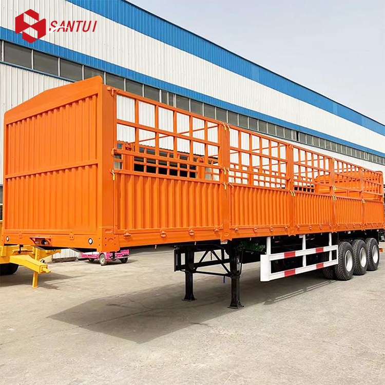 New / Refurbished Fence semi trailer / 3 Axles Fence Semi Trailer
