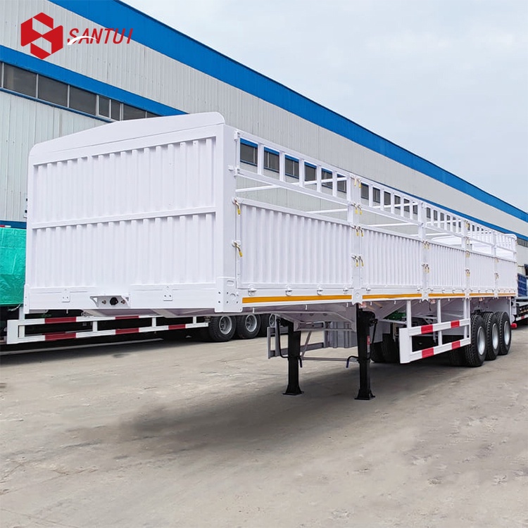 New / Refurbished Fence semi trailer / 3 Axles Fence Semi Trailer