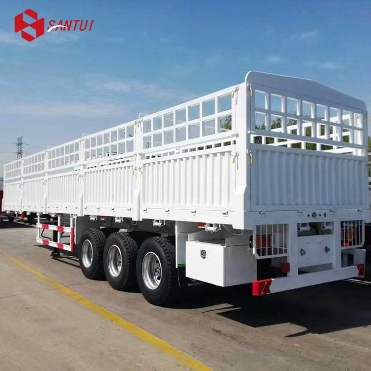 3 Axles Fence Semi Trailer