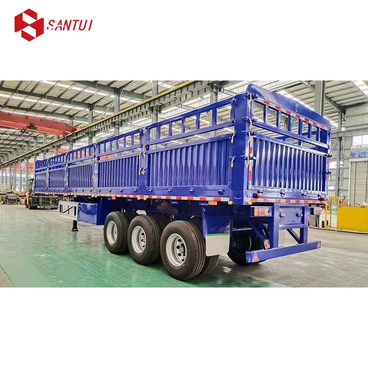 3 Axles Fence Semi Trailer