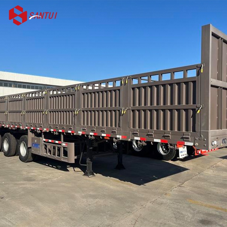 Drop Side Board Sidewall Semi Trailer / Heavy Duty Cargo Semi Trailer / Fence Semi-Trailer