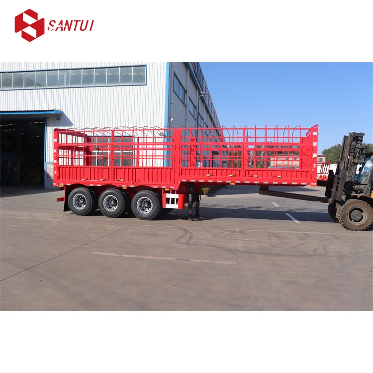 Fence Cargo Semi-Trailer Truck Trailers / New / Refurbished Fence Semi-Trailer