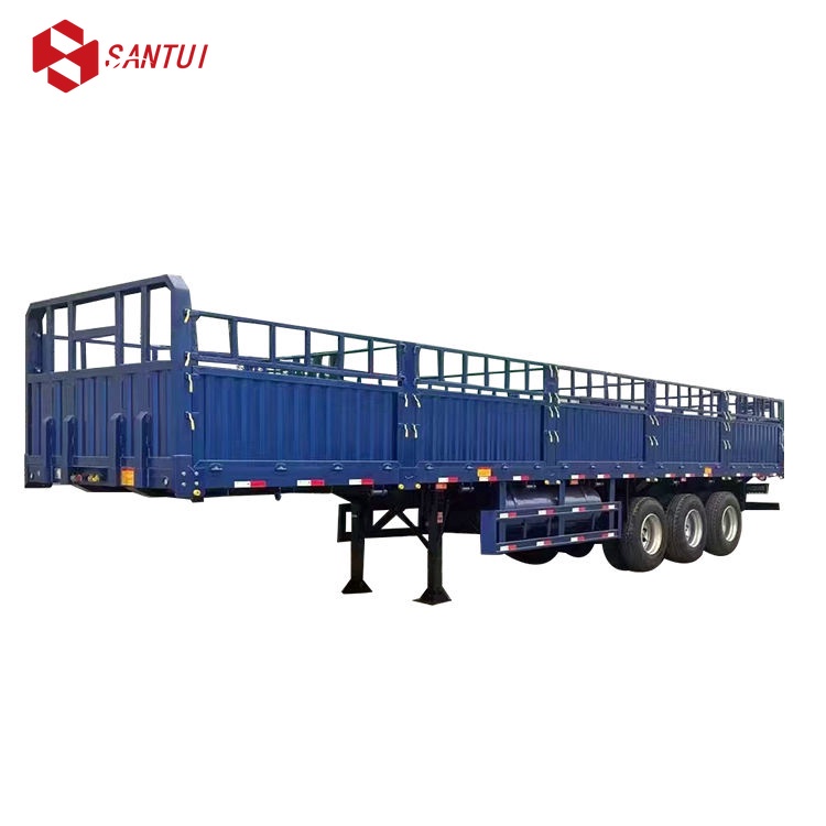 Fence Cargo Semi-Trailer Truck Trailers / New / Refurbished Fence Semi-Trailer