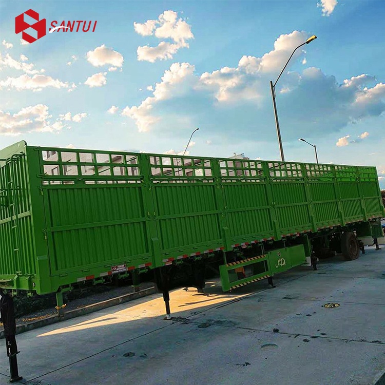 Fence Cargo Semi-Trailer Truck Trailers / New / Refurbished Fence Semi-Trailer