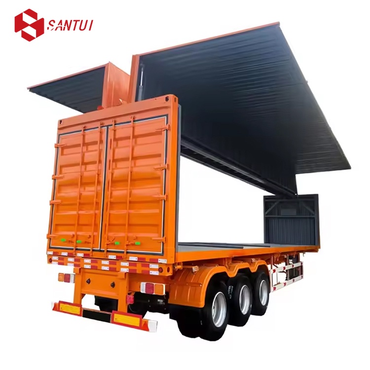 Box Semi Trailer Box Semi Trailer With Side Open Door