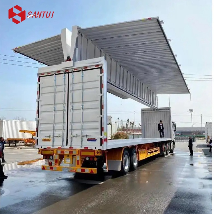 Box Semi Trailer Box Semi Trailer With Side Open Door