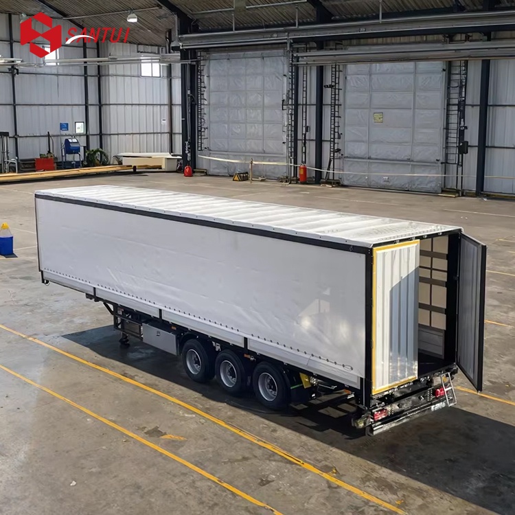 Box Semi Trailer Box Semi Trailer With Side Open Door