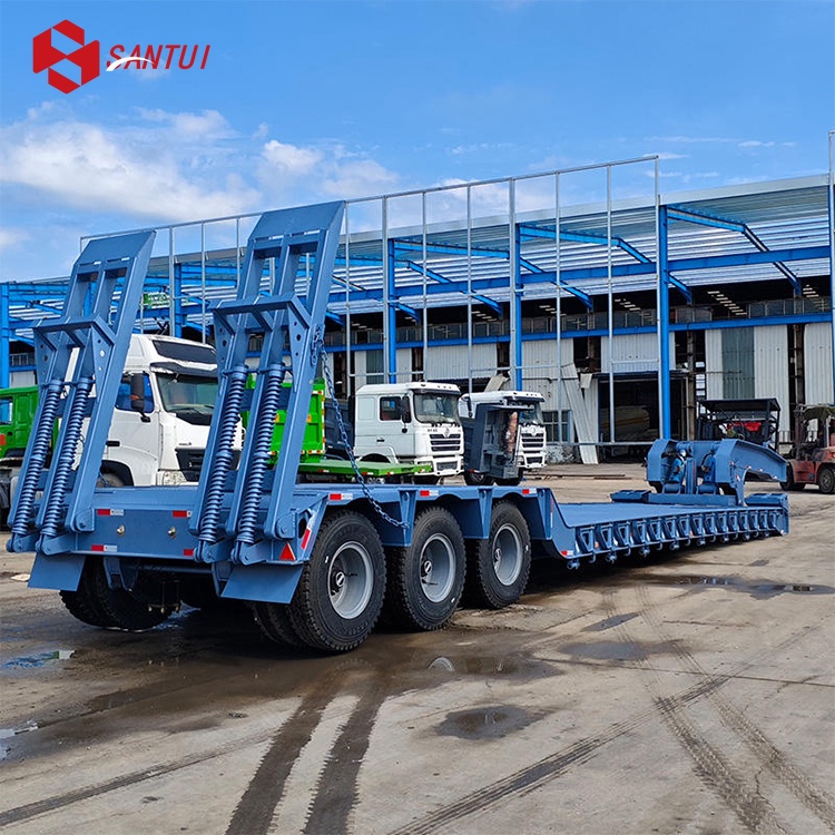 3 Axle Lowboy Semi-Trailer / New / Refurbished Lowboy Semi-Trailer