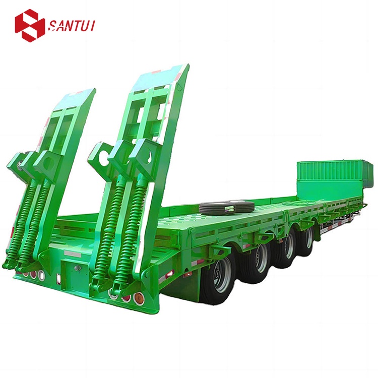 Lowboy Semi-trailer/ 3/4 Axles Lowboy Semi-trailer