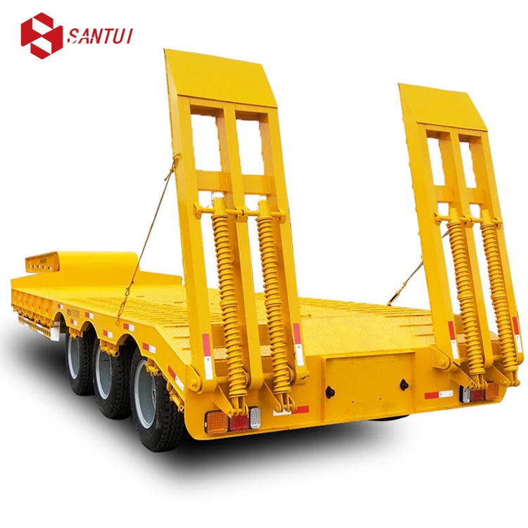 Lowboy Semi-trailer/ 3/4 Axles Lowboy Semi-trailer