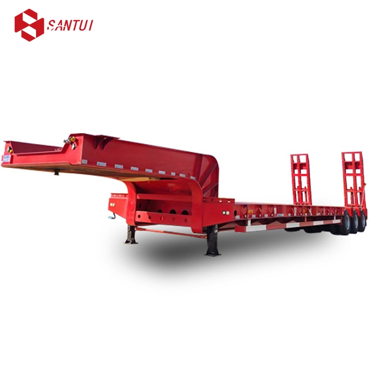 Lowboy Semi-trailer/ 3/4 Axles Lowboy Semi-trailer