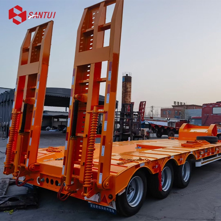 3 Axle Lowboy Semi-Trailer / Lowboy Semi-Trailer