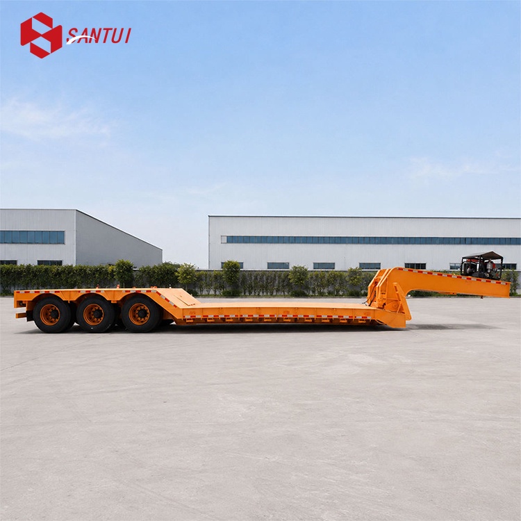 3 Axle Lowboy Semi-Trailer / Lowboy Semi-Trailer