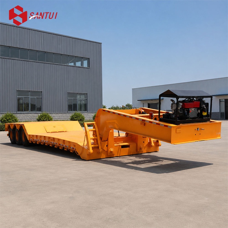 3 Axle Lowboy Semi-Trailer / Lowboy Semi-Trailer
