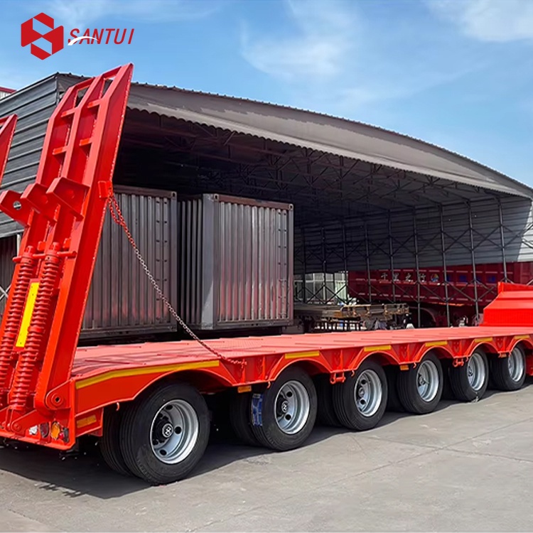 3 Axle Lowboy Semi-Trailer / Lowboy Semi-Trailer