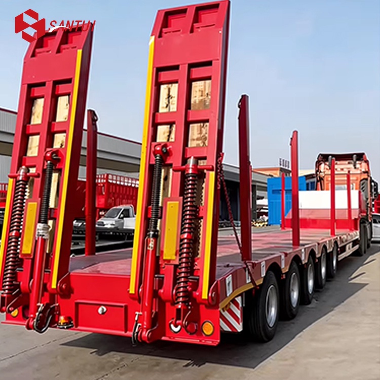 3 Axle Lowboy Semi-Trailer / Lowboy Semi-Trailer