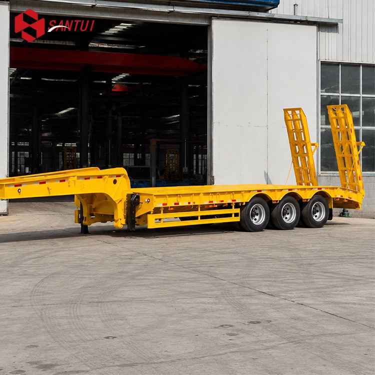 3 Axle Lowboy Semi-Trailer / Lowboy Semi-Trailer