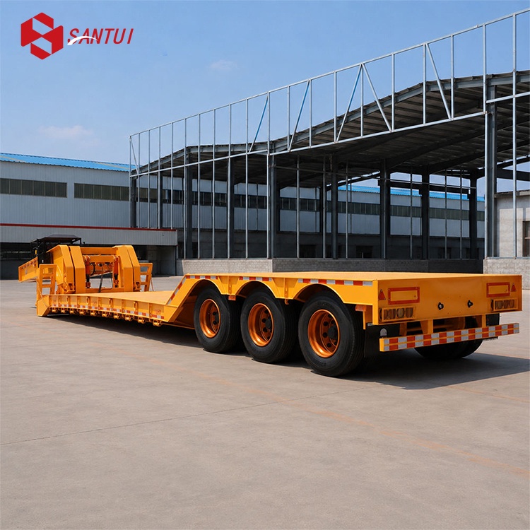 3 Axle Lowboy Semi-Trailer / Lowboy Semi-Trailer