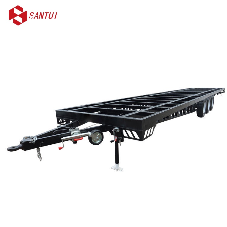 3 Axle 20ft Skeleton Container Semi-trailer / New / Refurbished Container Chassis Semi-Trailer