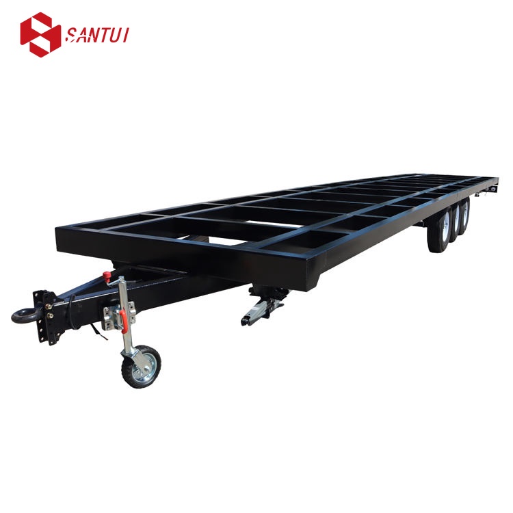 3 Axle 20ft Skeleton Container Semi-trailer / New / Refurbished Container Chassis Semi-Trailer